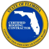Florida certified roofing contractor badge